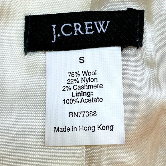 J. Crew Women’s Pink Wool Blazer Size Small - Picture 8 of 9